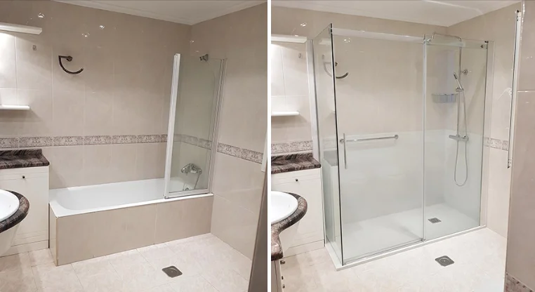 bañera a ducha reforify
