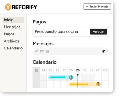 Reforify Presupuesto | Cómo funciona Reforify: tu reforma bajo control desde un solo panel Reforify Presupuesto